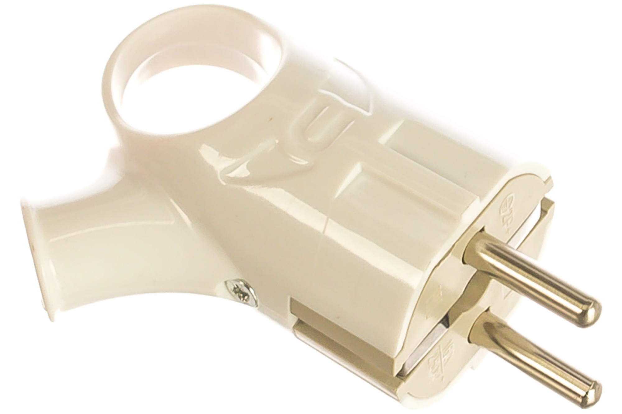 Вилка угловая с кольцом с з/к 4120 ASD - фото в Миди Лтд Изображение товара Вилка угловая с кольцом с з/к 4120 ASD в Миди Лтд