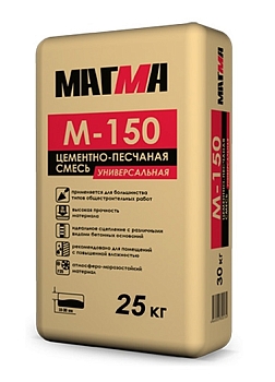 Изображение товара Смесь Пескобетон МАГМА  М-150 25кг  (56шт/пал) в Миди Лтд