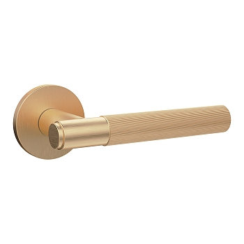 Изображение товара Ручки дверные FORM ARC SSG-39 сатин.золото в Миди Лтд