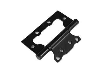 Изображение товара Петля универсальная без врезки Черная 100*73*2 BL в Миди Лтд