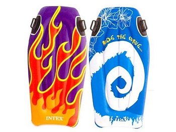 Изображение товара Плотик надувной для плавания Rider INTEX 112*62см, красный 58165 (12шт/кор) в Миди Лтд