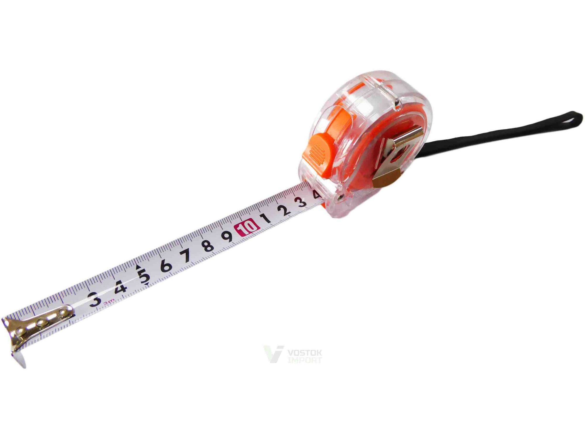 Рулетка  7,5м*25мм Spark LUX прозрачная ударостойкая (6шт/уп) - фото в Миди Лтд Изображение товара Рулетка  7,5м*25мм Spark LUX прозрачная ударостойкая (6шт/уп) в Миди Лтд