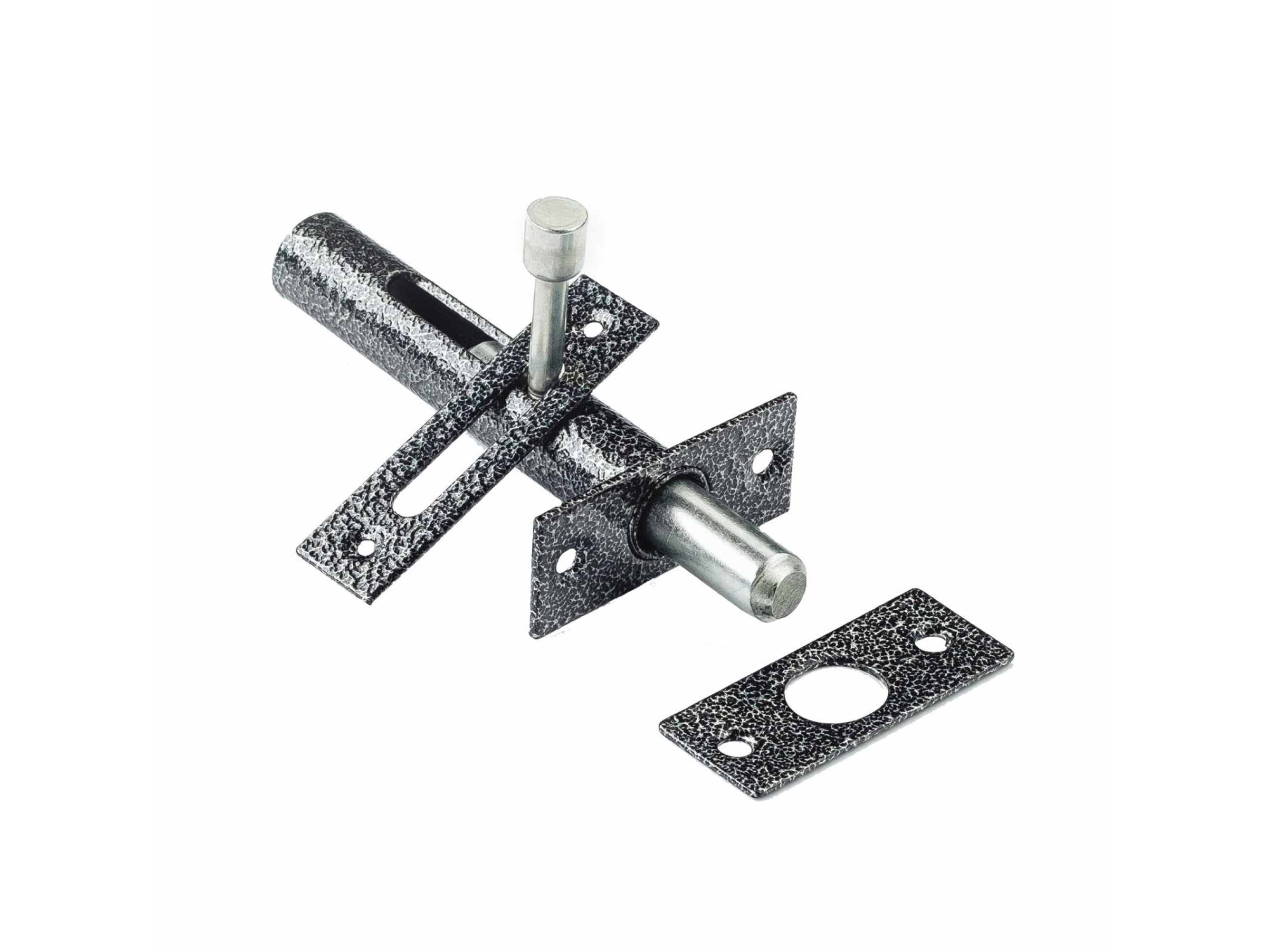 Засов врезной Киров ЗД-05 антик серебро (25шт/уп) - фото в Миди Лтд Изображение товара Засов врезной Киров ЗД-05 антик серебро (25шт/уп) в Миди Лтд