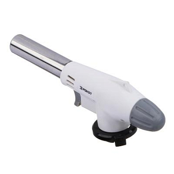 Изображение товара Горелка газовая цанговый захват сопло 14,3мм 17,8*4*6,5см РОКОТ (80шт/кор) в Миди Лтд