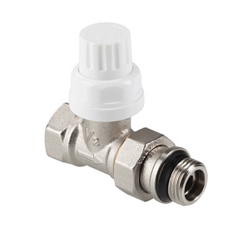 Изображение товара Клапан регулировочный прямой д/радиатора VALTEC 1/2" с доп уплотнением в Миди Лтд