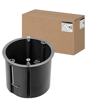 Изображение товара Коробка установочная углубленная метал. лапки СП D73х73мм IP20 TDM в Миди Лтд