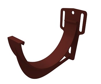 Изображение товара Кронштейн желоба slider GRAND LINE Классика шоколад диаметр 120мм RAL 8017 в Миди Лтд