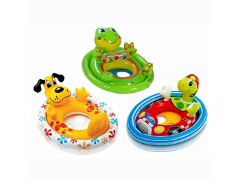 Изображение товара Круг для плавания Смотри как я сижу INTEX 76*58см Морж 59570NP (12шт/кор) в Миди Лтд