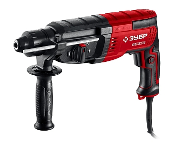 Перфоратор в кейсе SDS-plus ЗУБР 800Вт 28мм 0-1300об/мин - фото в Миди Лтд Изображение товара Перфоратор в кейсе SDS-plus ЗУБР 800Вт 28мм 0-1300об/мин в Миди Лтд