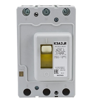 Изображение товара Выключатель автоматический ВА57Ф35-340010-160А-1600-400АС-УХЛЗ в Миди Лтд