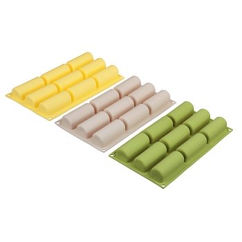 Изображение товара Форма силиконовая VETTA "Сырки" 9 ячеек 29,5*17*3,5см (48шт/кор) в Миди Лтд