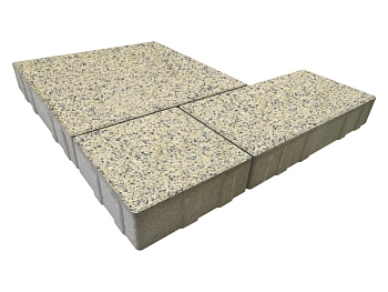 Изображение товара Плитка тротуарная «Милан» франкфурт 50мм (1 ряд- 1,05м2, пал- 15 рядов/15,75м2) в Миди Лтд