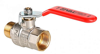 Изображение товара Кран шаровой 1/2" г/ш рычаг VALTEC base-гост полнопроходной (12шт/уп) в Миди Лтд