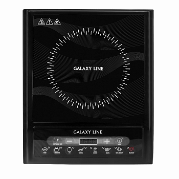 Изображение товара Плита индукционная GALAXY LINE GL 3054 Черная 2000Вт 7 программ в Миди Лтд