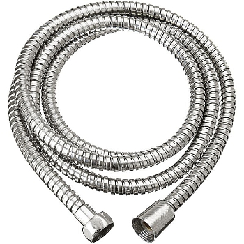 Изображение товара Шланг д/гигиен. душа в мет. оплетки хром 1 м (5шт) в Миди Лтд