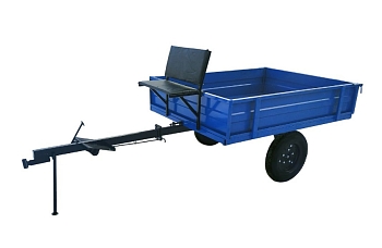 Изображение товара Телега для мотоблока ТПМ2-441 FORZA (узкое сиденье, 500кг, колеса 4х10)  в Миди Лтд