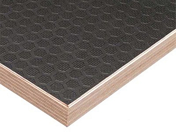 Изображение товара Фанера  21мм 1220*2440  береза F/H Е1 ламинированная 1/2сорт (гекса) (19шт/пал) в Миди Лтд