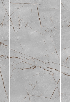 Изображение товара Панель ПВХ термопечать 0,25х2,7м (уп=6,75м2/10шт) Мрамор Каспий коричневый в Миди Лтд