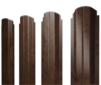 Изображение товара Штакетник П-образный А фигурный 0,45 Print-Double Elite Antique Wood в Миди Лтд