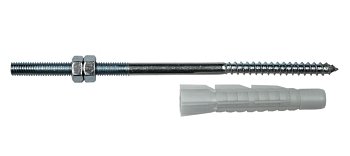 Изображение товара Монтажный комплект для хомута Kliker пластикового водостока М8-160  в Миди Лтд