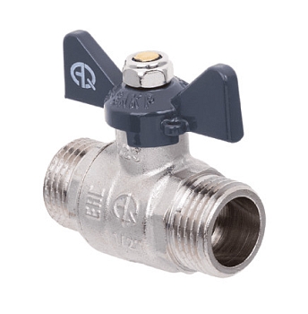 Изображение товара Кран шаровой 3/4 ш/ш бабочка  (5шт/уп) в Миди Лтд