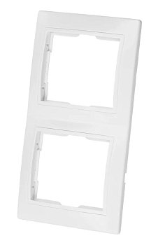 Изображение товара Рамка 2-ая Таймыр вертикальная белая TDM в Миди Лтд