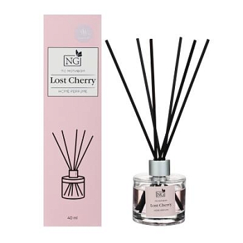 Изображение товара Ароматизатор диффузор с палочками NEW GALAXY Home Perfume Lost Cherry 40мл (48шт/кор) в Миди Лтд