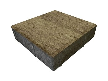 Изображение товара Плитка тротуарная «Квадрат» кофейная 200*200 60мм (1 ряд- 1,2м2, пал- 12 рядов/14,4м2) в Миди Лтд