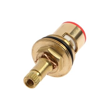 Изображение товара Кран-букса 90° 1/2  20 шлиц. латунь кор. шток (20шт) в Миди Лтд