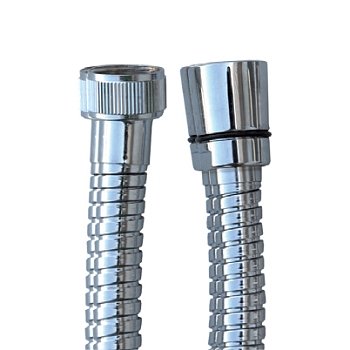 Изображение товара Шланг д/гигиен. душа в мет. оплетки полиров. растягивающийся 1.2-1.8 м (5шт) в Миди Лтд