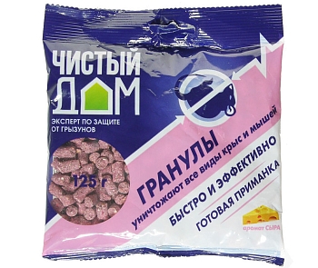 Изображение товара Гранулы Чистый дом Форет 125г 03-351 (50шт/уп) в Миди Лтд
