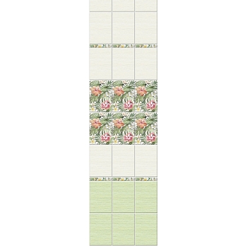 Панель ПВХ Novita "Гаити"  25см.х 2,7м /1уп=8.1м2,12шт/ - фото в Миди Лтд Изображение товара Панель ПВХ Novita "Гаити"  25см.х 2,7м /1уп=8.1м2,12шт/ в Миди Лтд