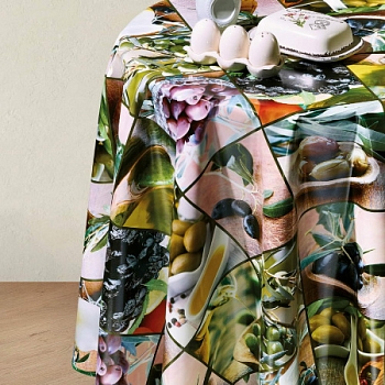 Изображение товара Клеенка столовая на нетк.основе Dekorama  111A 1,4*20м (20м/рул) DKM.01.111A										 в Миди Лтд