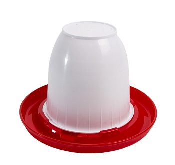 Изображение товара Поилка для птиц 2,5л красная (15шт/уп) в Миди Лтд