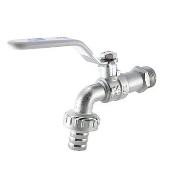 Изображение товара Кран шаровой водоразборный 1/2  ручка STI (10/100шт/уп) в Миди Лтд