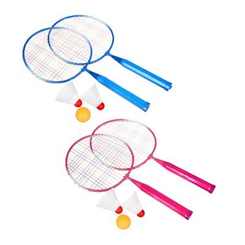 Изображение товара Набор для бадминтона для детей BY SPORT 2 ракетки, 2 волана, 1 мяч в Миди Лтд